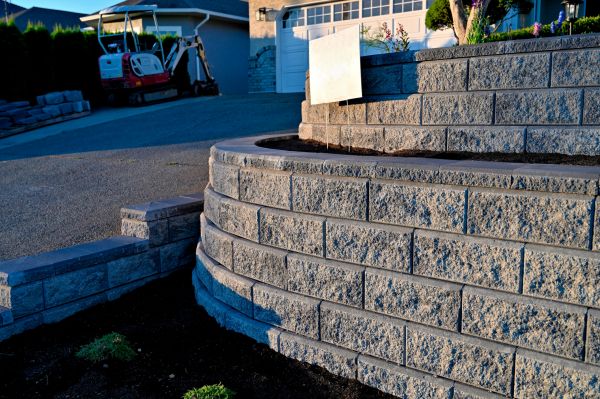 Stone Retaining Wall Repair in Cherry Hill